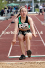 Long jump, 2021 NECAA Middlesbrough Open Meting, Sunday, May 9th. Photo: David T. Hewitson/Sports for All Pics